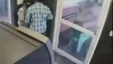 Leaked desi hidden cam sex on ATM