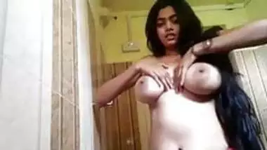 Busty indian slut naked showing off indian sex video