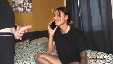 Tameilsexy - Indian slut is on the phone with her boyfriend while cheating on him indian  sex video