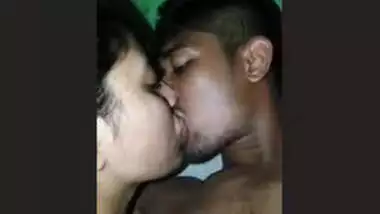 Indian tamil Couple smooching