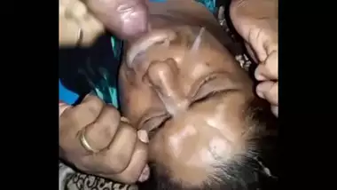 Indian aunty cum facial sex video indian sex video