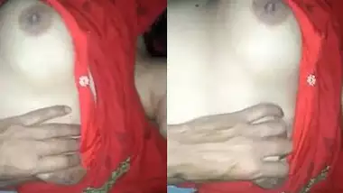 Sexy Indian Girl Boob Pressing