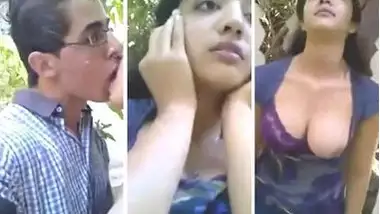 With gf in park indian sex video