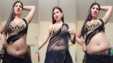 Big navel in low hip saree indian sex video