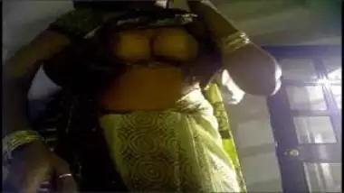 Pressing boobs of horny and sexy marwadi wife indian sex video
