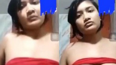 Xxiii Bf Video - Horny girl on video call indian sex video