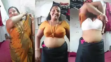 Bankurabf - Plump brunette desi aunty is stripping on a xxx cam indian sex video