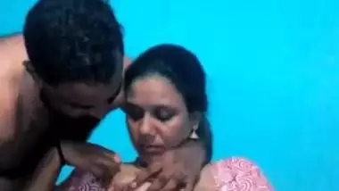 Wife is too shy to take part in porn but the bearded man won't give up  indian sex video