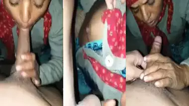 Local Desi Randi giving erotic blowjob to client