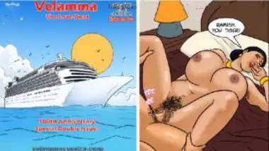 Velamma and husband in ship cartoon sex indian sex video
