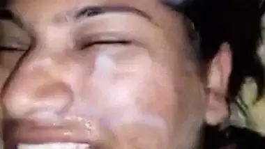 Goa blowjob sex video with cumshot on sluts face