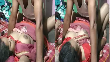 Varshausgaonkarsex - Dehati wife fucked by hubby in saree while son sleeping indian sex video