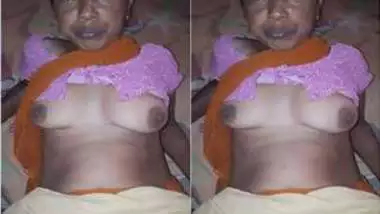 Farmer asks the desi wife to demonstrate tits and vag on the camera indian  sex video