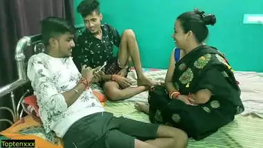 Indian Boss Bivisex - Indian hot wife shared with friend real hindi sex indian sex video