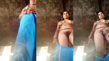 Busty village aunty Desi pussy selfie video