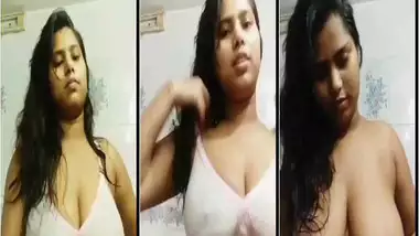 Girl showing her big boobs and pussy