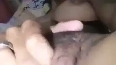 Teen Desi charmer demonstrates her body and plays with XXX pussy