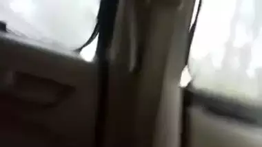 Hot Indian Lover Sex In Car with clear audio and moaning sound