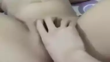 Girl pussy fingering by lover