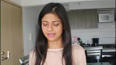 Xxxiiav - I fuck my stepsister after he makes me a parade with his lingerie porn  indian sex video