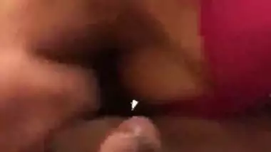 Bong Wife brutal cock suck balls lick making hubby brust so hard