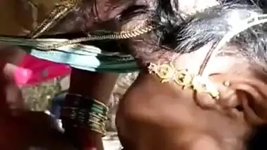 Desi village wife suck her devar dick