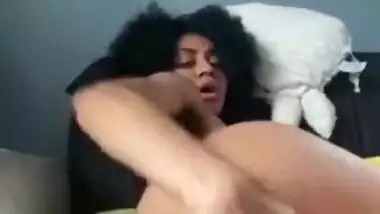 Solo fat ass deep penetration with BBC dildo