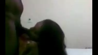 Young Bengaluru office girl fucks team leader at his place
