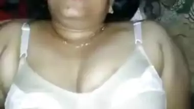 Chubby busty aunty ready to be fucked