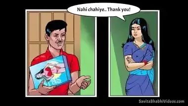 Savita Bhabhi comic video â€“ Bra Salesman EP 1