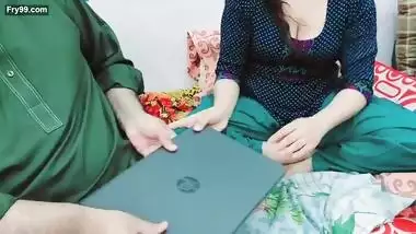 Indian Young Girl Big Boobs Milk Drinking By Laptop