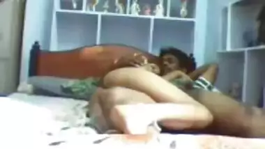 Cochin wife with her hubby kissing him