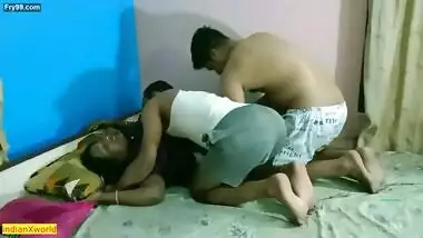 Indian hot boudi shared with friend but his penis going down! What next