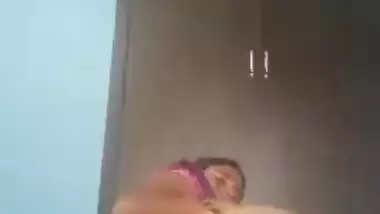 Telugu Bhabhi Showing Her Boobs and Pussy