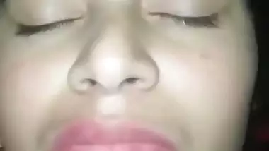 Horny lover plays with his Nude Indian GF’s boobs and pussy