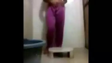 Mangala Bhabhi Bathroom Undress