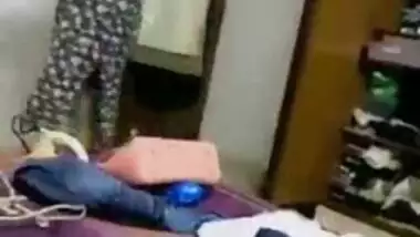 Punjabi young kudi changing panty after sex