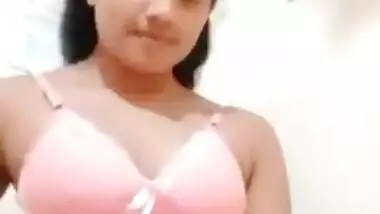 Cute girl exposing on cam