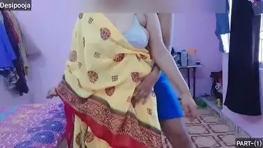 Indian Boobs In Desi Pooja Romantic Boobs Pressing And Fucking With Real Stepcousin - Hindi Audio (part-1)