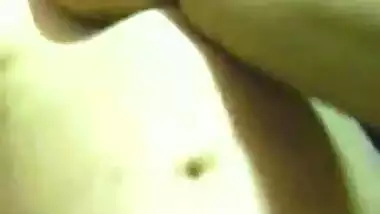 Fair Desi Wife With Hot Tits Sex MMS In Lodge