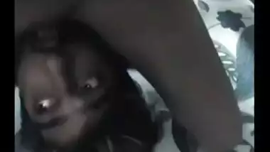 Indian XXX leak MMS video of cousin sister fuck bed with pussy