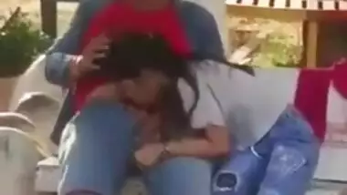Hot college girl caught sucking cock in park.mp4