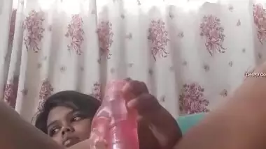 Today Exclusive- Horny Indian Wife Enjoy With Dildo Part 1