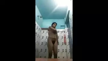 Desi village boudi nude bath