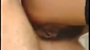 Hairy Indian Pussy Getting Slames