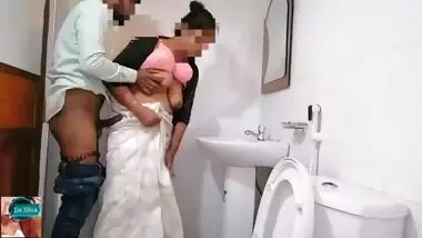 Fucking my Secretary in the Office Bathroom