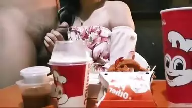 Mukbang Gone Wrong Turned Into Blowjob