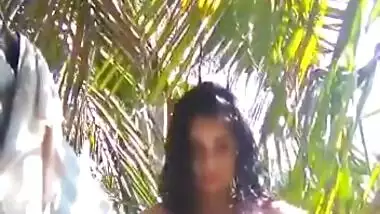 Shy and cute kerela girl showing part 1