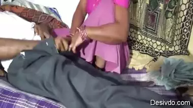 Indian Couple Just Married Bride Saree in Full HD Desi Video