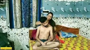 Indian hot village Bhabhi best XXX sex with teen boy! with Dirty audio